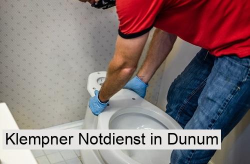 Klempner Notdienst in Dunum
